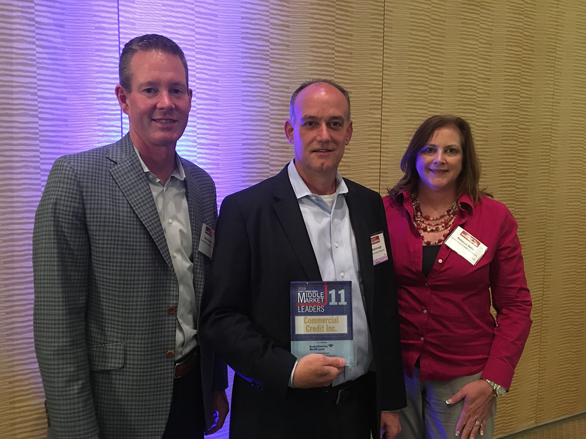 Commercial Credit, Inc. Named to Inaugural Middle Market Leaders List